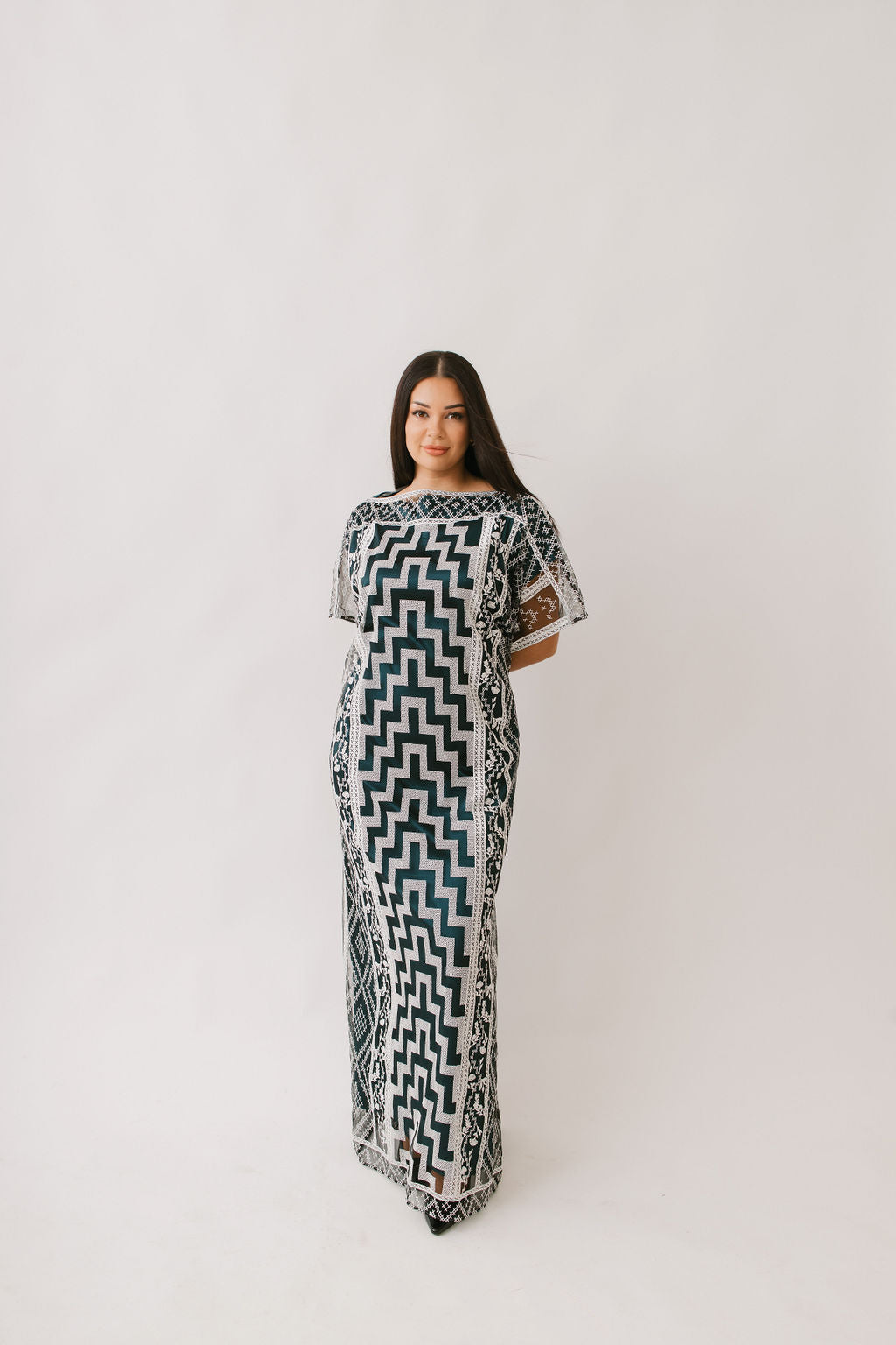 Tukutuku slip dress