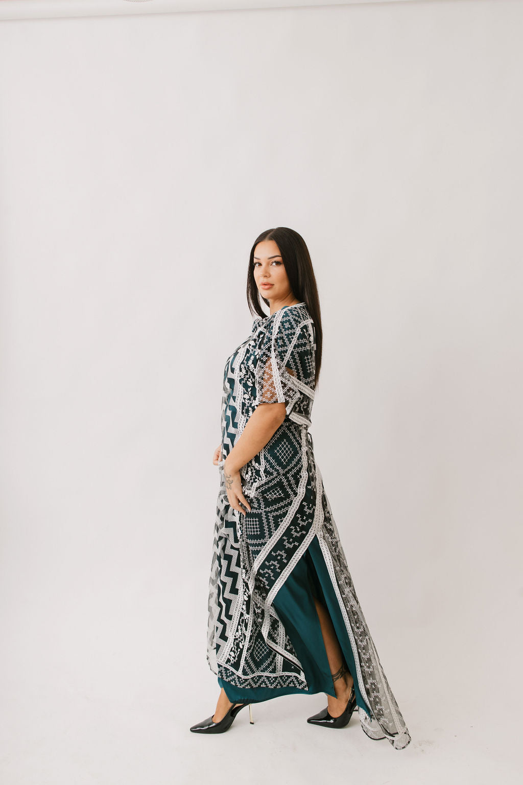 Tukutuku slip dress