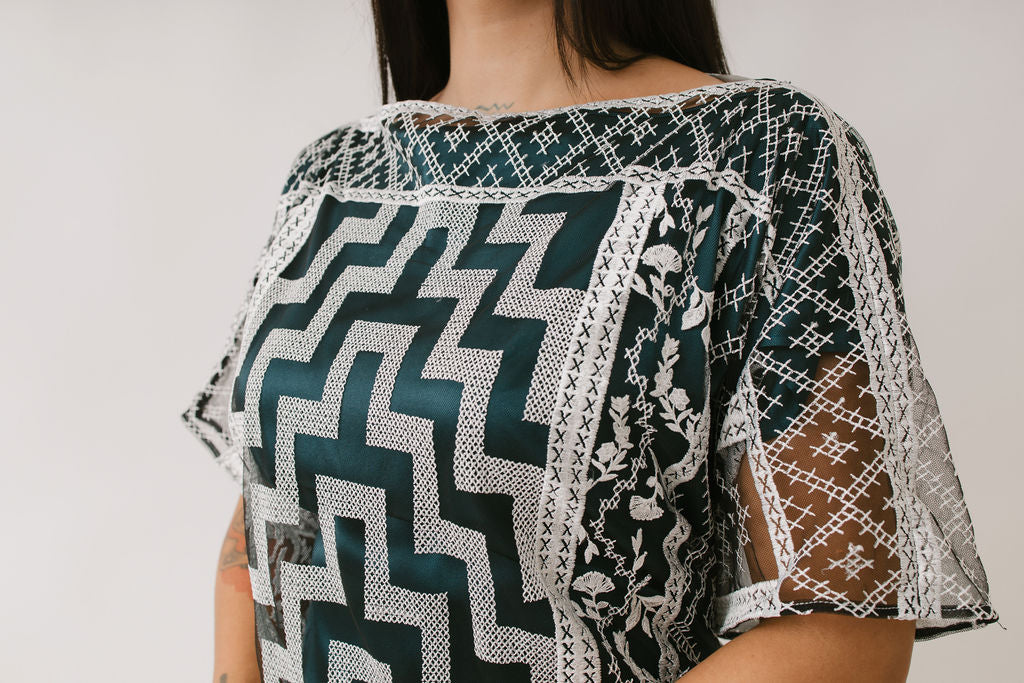 Tukutuku slip dress