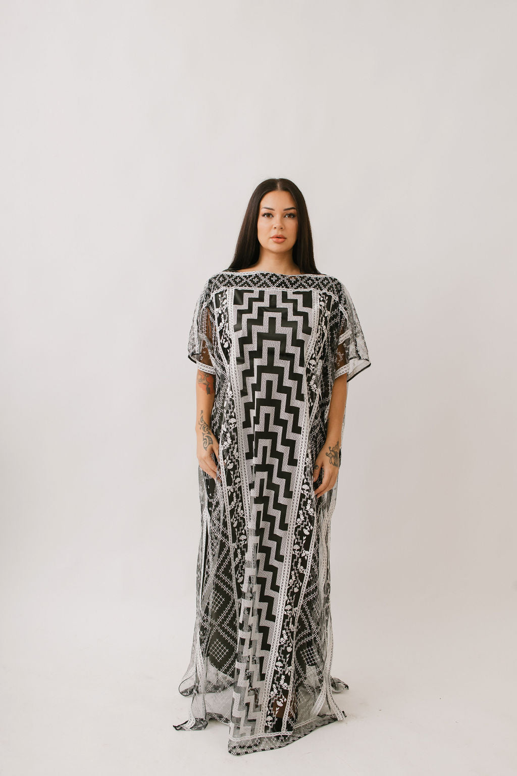 Tukutuku slip dress