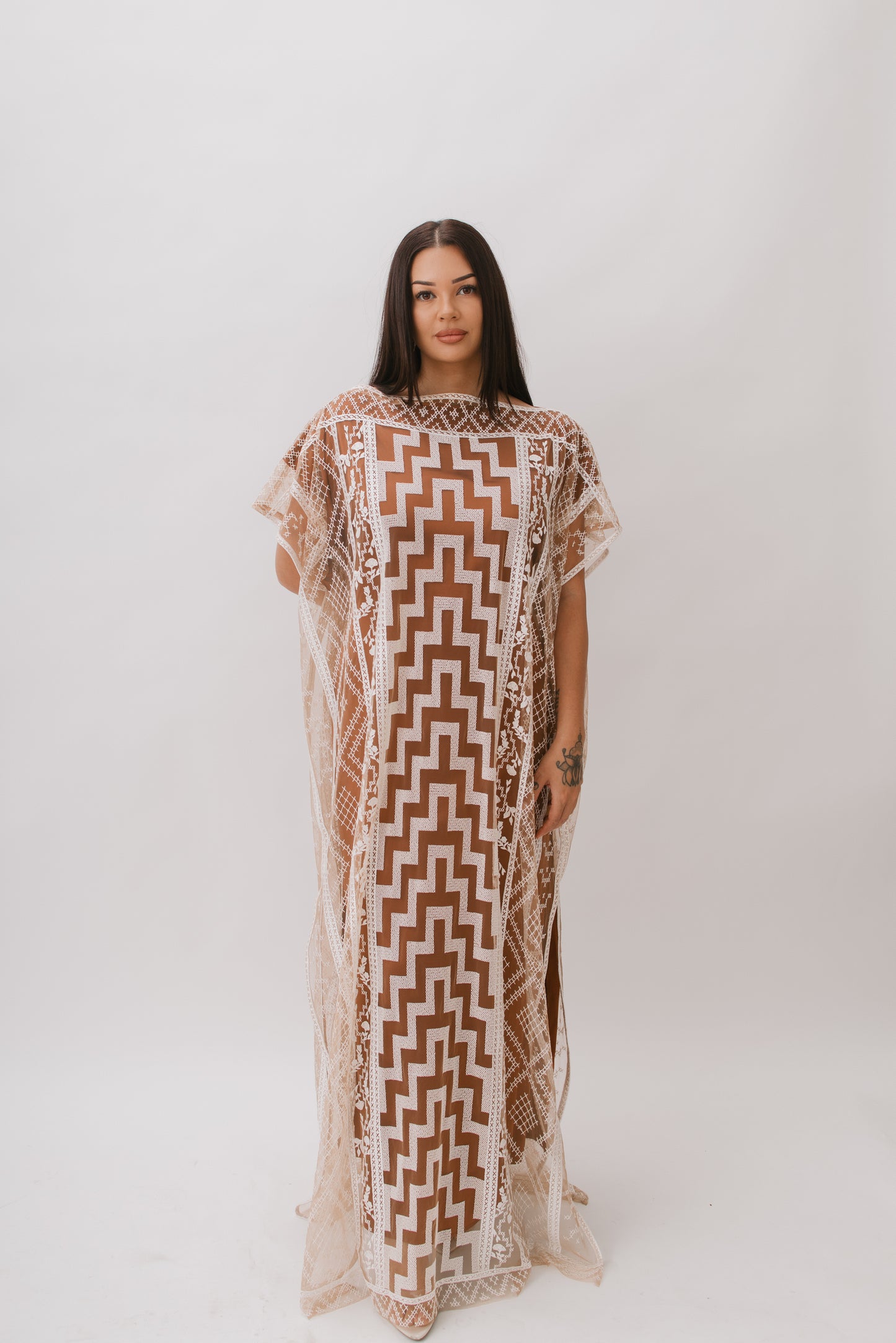 Tukutuku slip dress